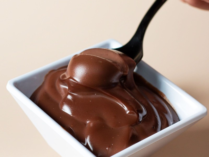 La crème dessert au chocolat