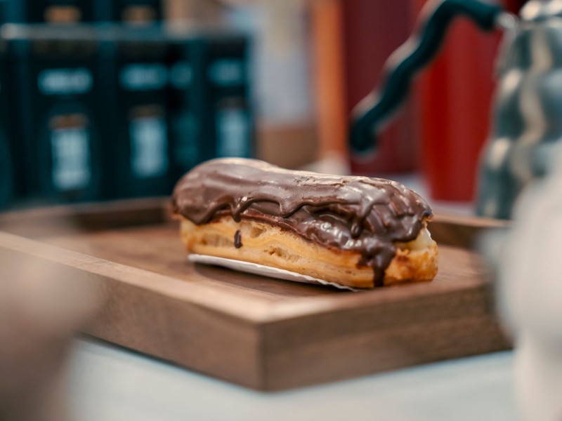 L'éclair au chocolat