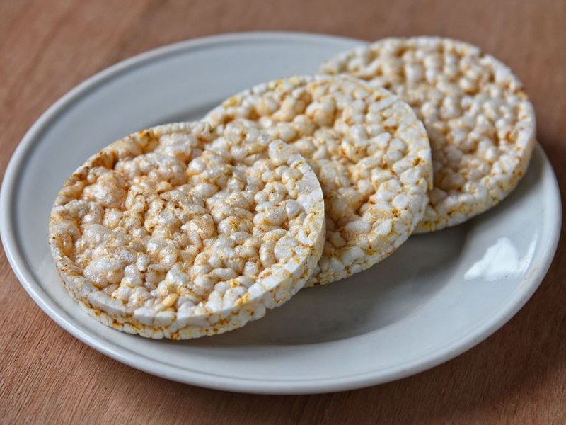 La galette de riz soufflé