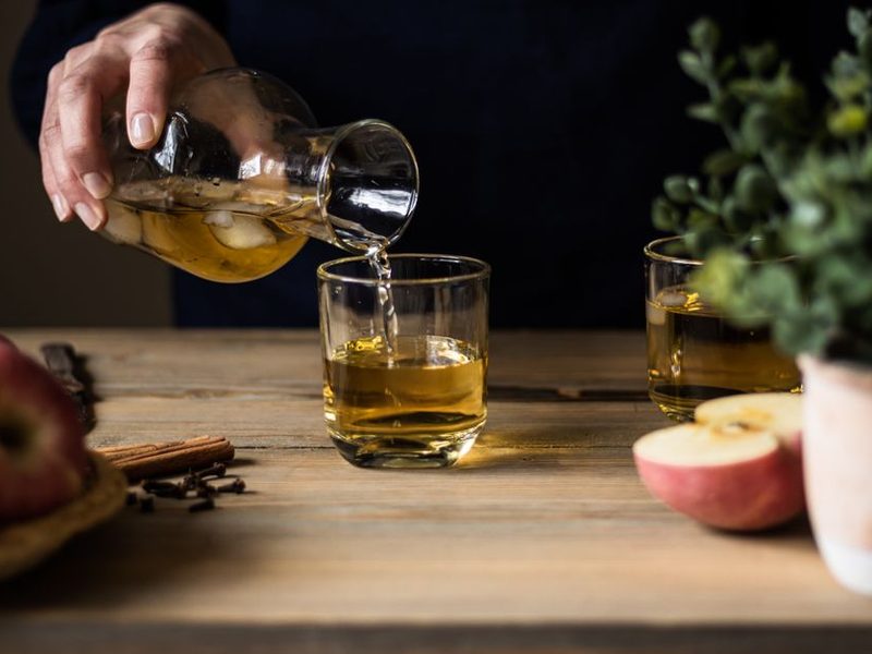 Le jus de pomme