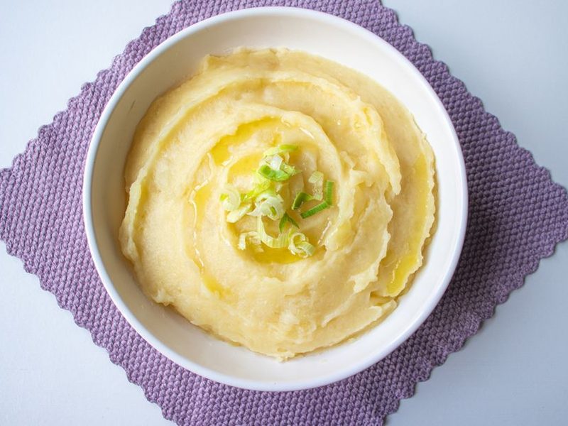 La purée de pommes de terre
