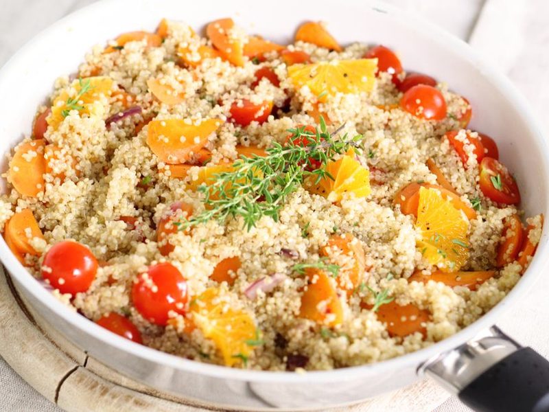 Le quinoa cuit