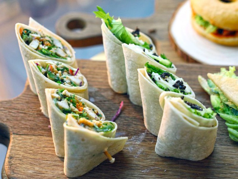 La tortilla de blé (wrap)